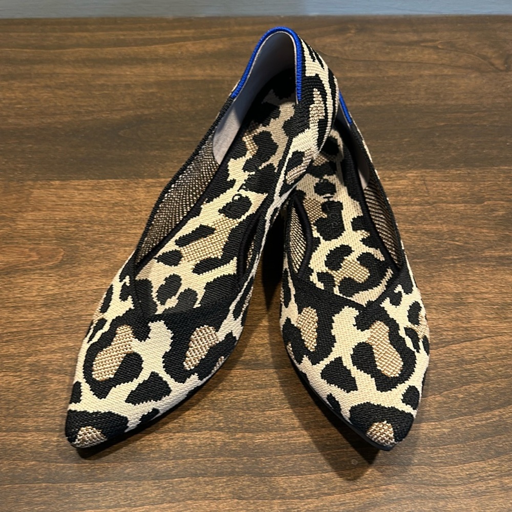 Rothy’s Point II - leopard print